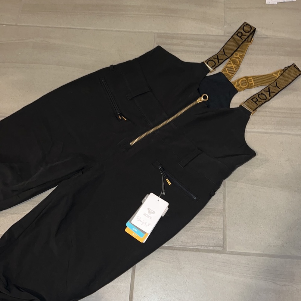 ❄️ ROXY TORAH BRIGHT SUMMIT SNOW BIB PANTS FOR WOMEN NWT 🎿 - Picture 5 of 16